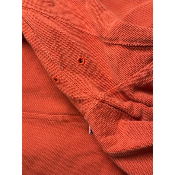 Pussers Island Gear 1/4 Zip Pullover Orange Pullover Flags Sailing Men's Medium - Picture 5 of 6